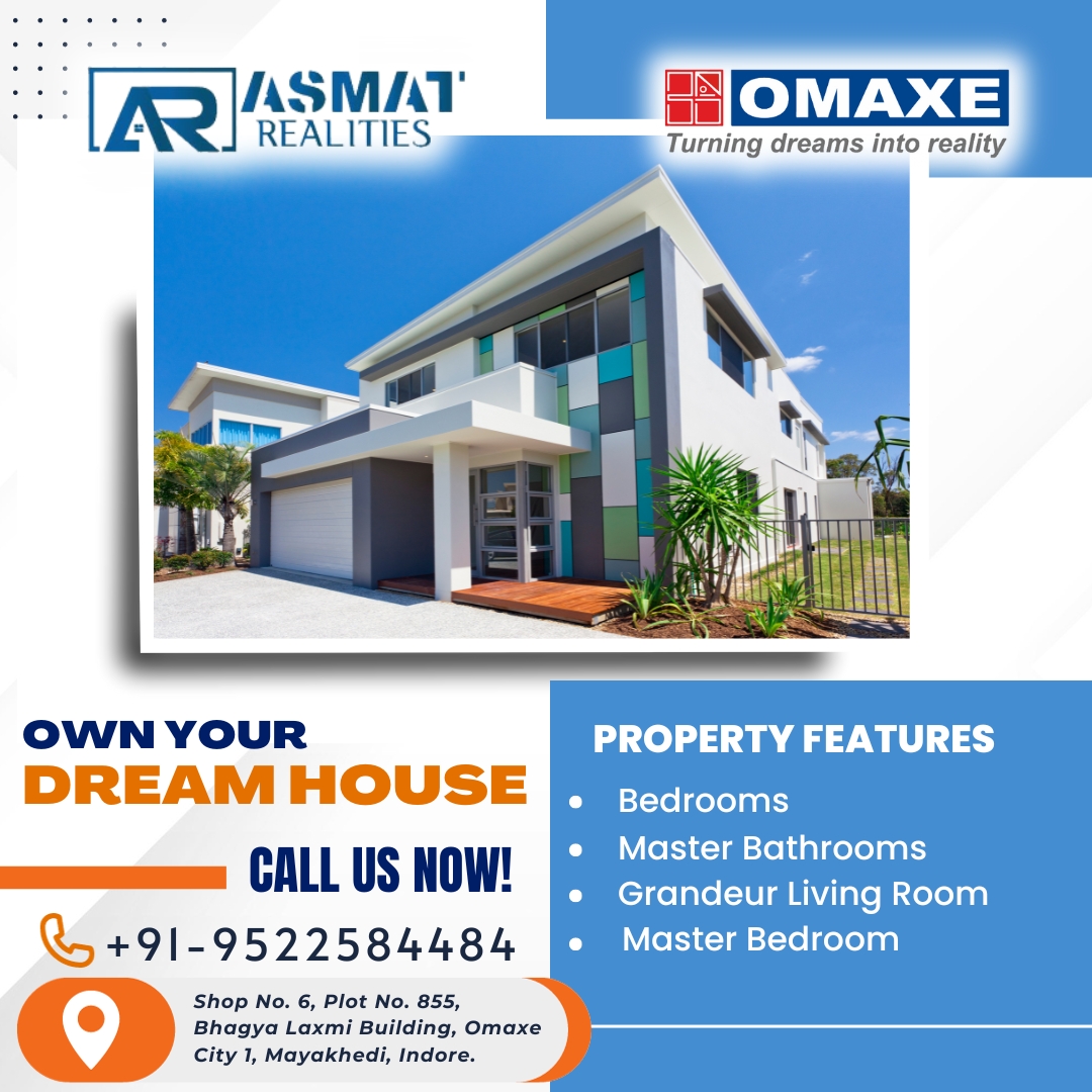 Property Dealer For Residential plot in Omaxe City Indore