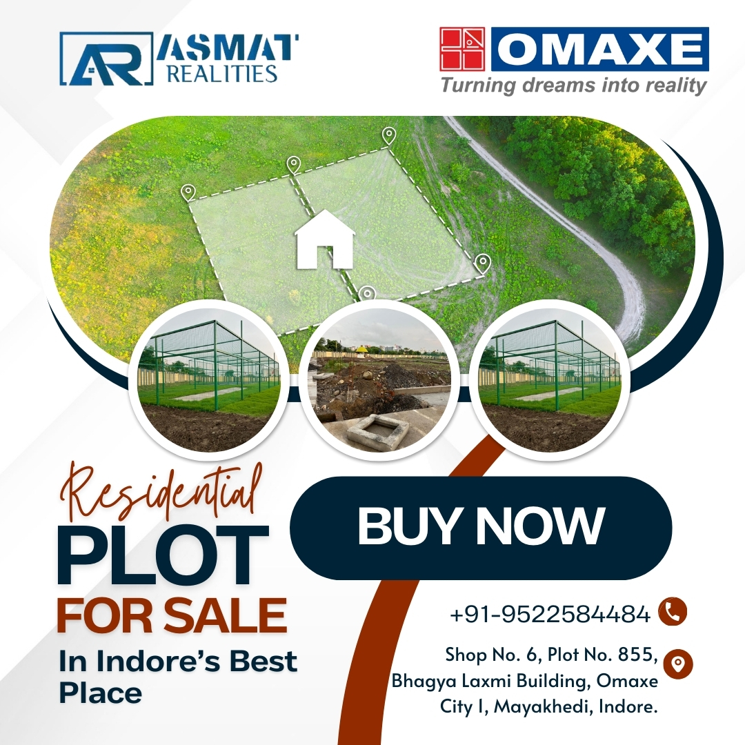 Best Property Dealer For Omaxe City Plot In Indore